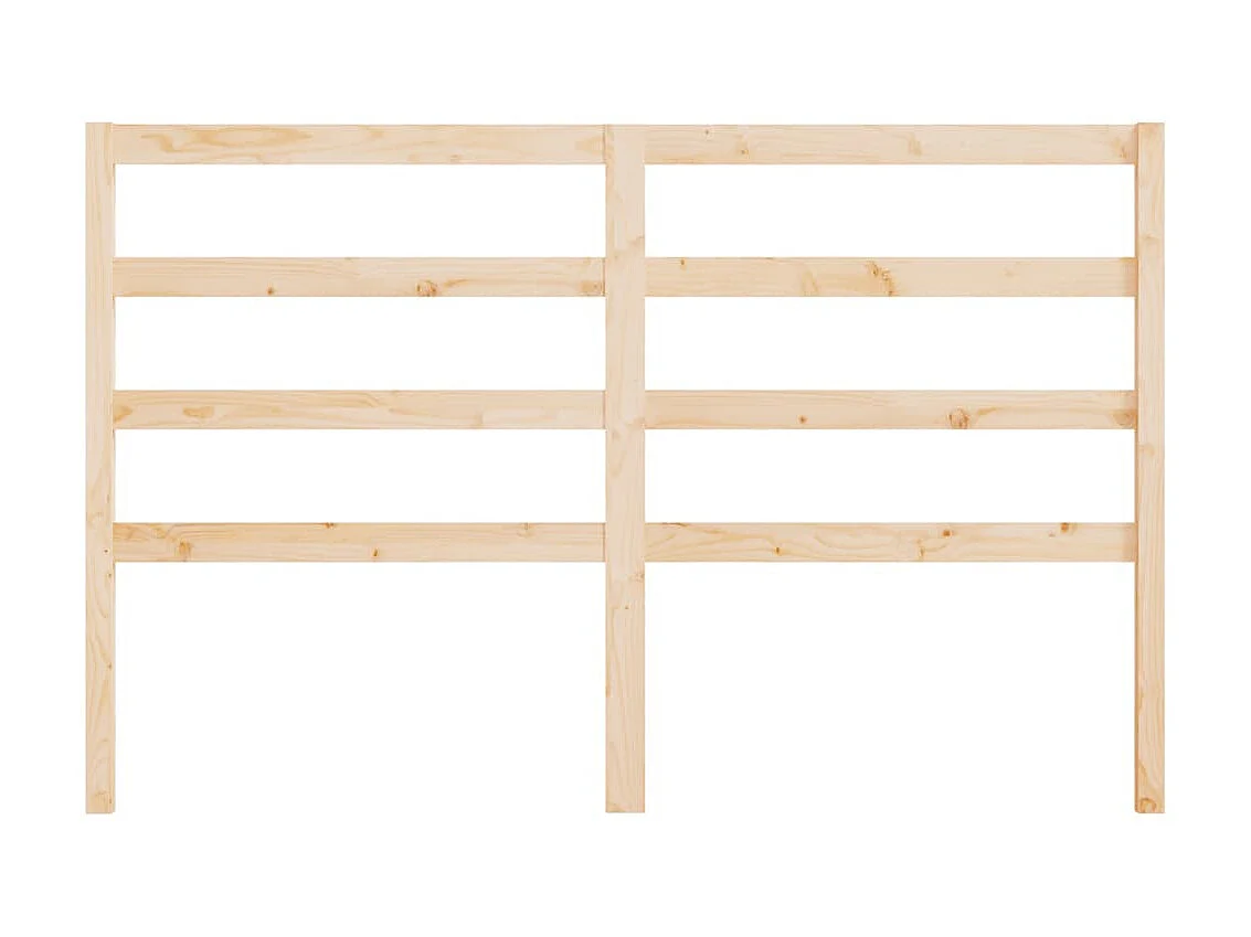 Tête de lit 141x4x100 cm Bois massif de pin POI46824 BonneVie Meuble