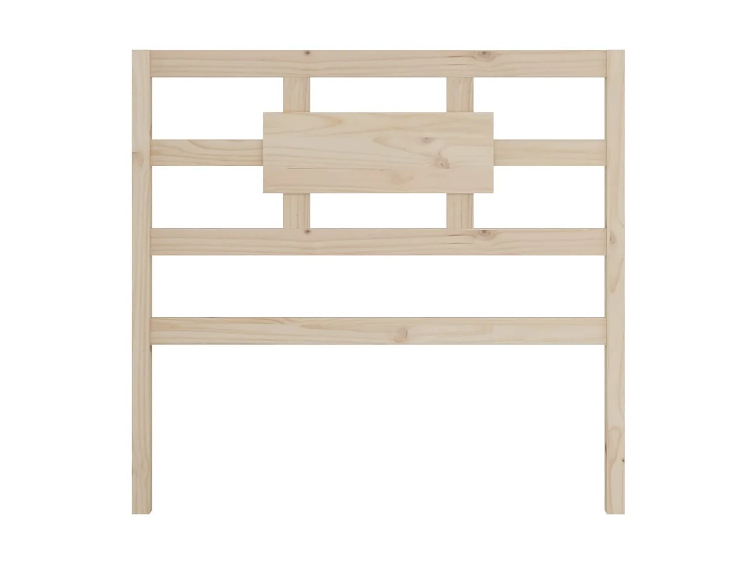 Tête de lit 95,5x4x100 cm Bois massif de pin POI95433 BonneVie Meuble