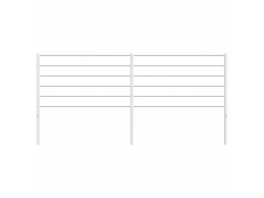 Cabecero de metal blanco 180 cm ES47316