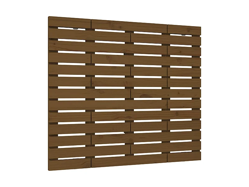 Testiera | Testata del letto da Parete Ambra 141x3x91,5cm in Legno Massello di Pino