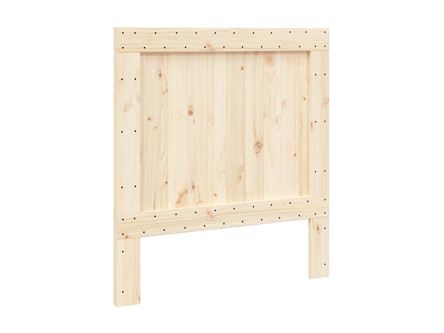 Tête de lit 100x104 cm bois massif de pin POI39851 BonneVie Meuble