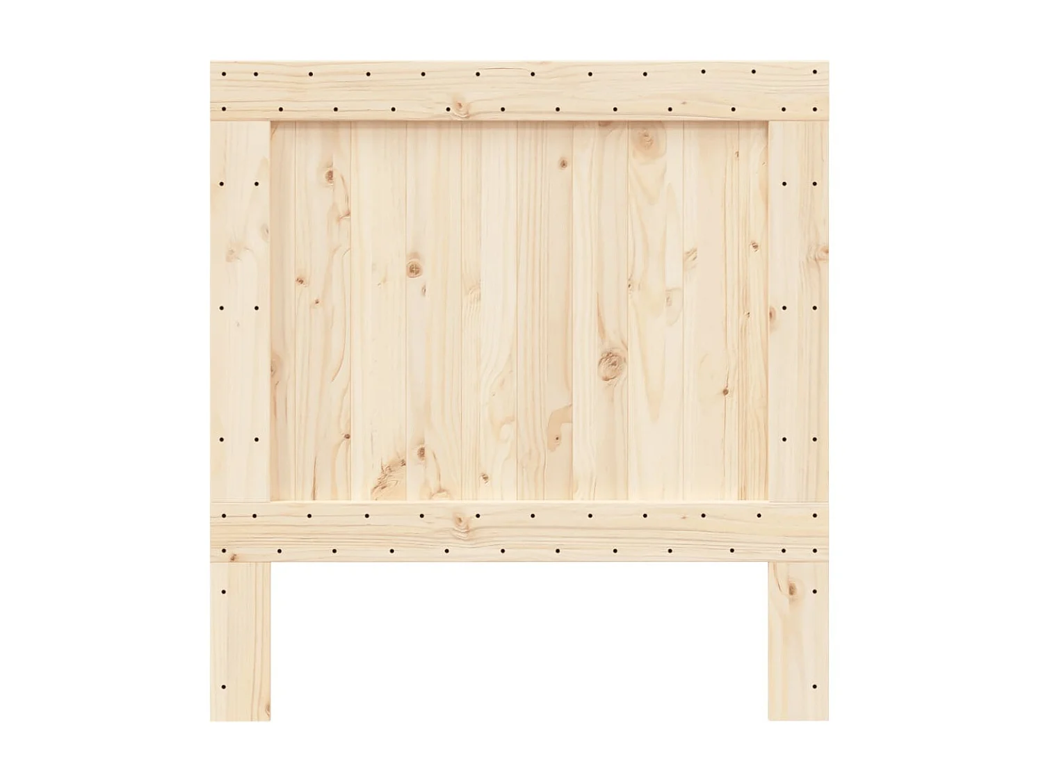 Tête de lit 100x104 cm bois massif de pin POI39851 BonneVie Meuble
