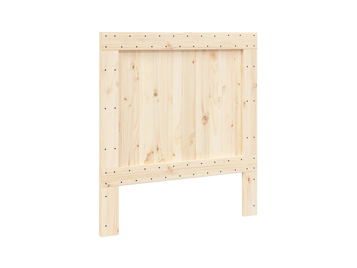 Tête de lit 100x104 cm bois massif de pin POI39851 BonneVie Meuble