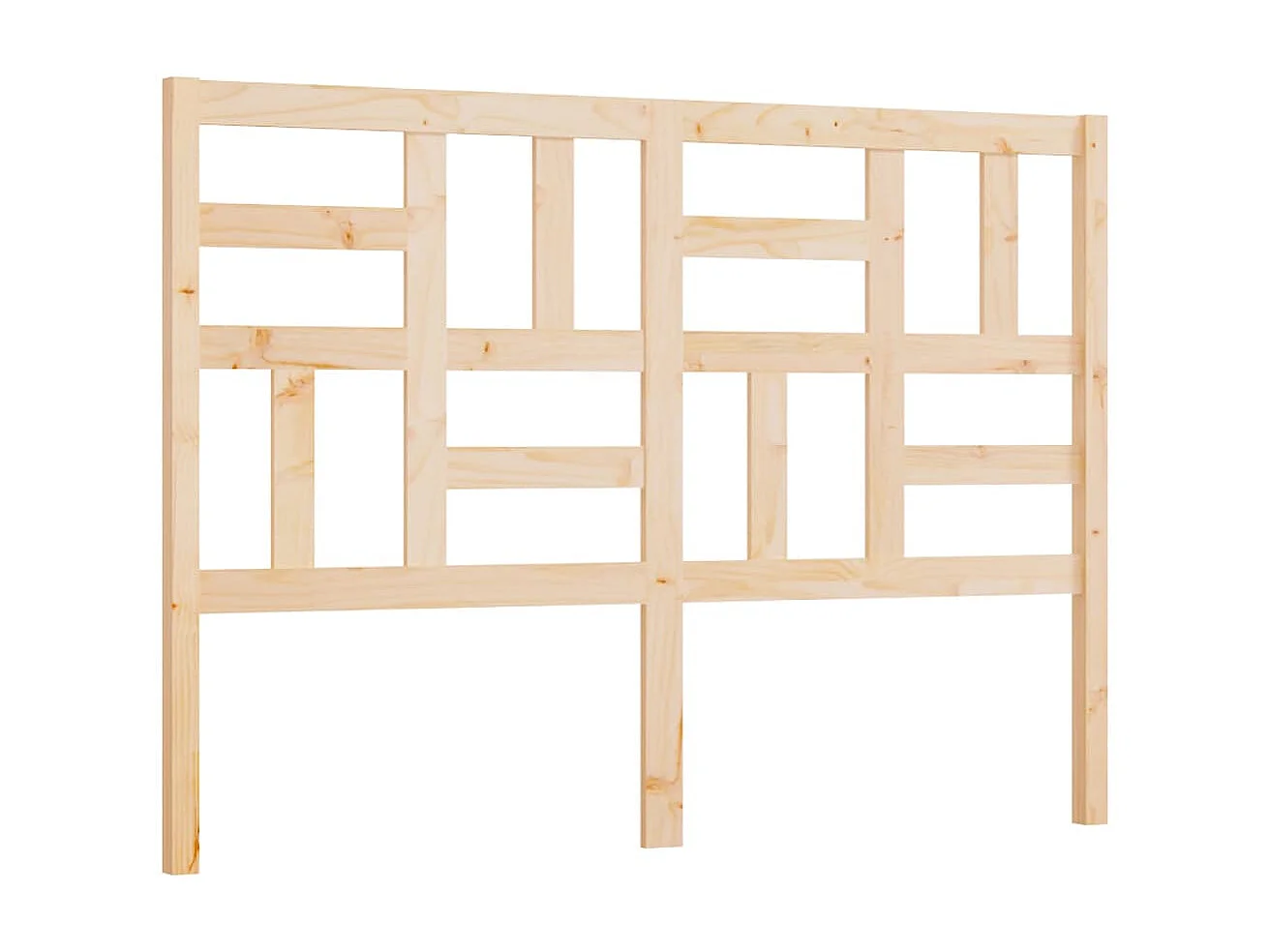 Tête de lit 156x4x104 cm Bois massif de pin POI20483 BonneVie Meuble