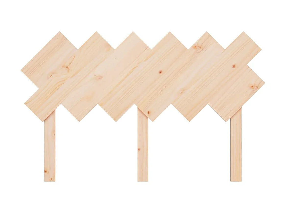 Tête de lit 132x3x81 cm Bois massif de pin POI57967 BonneVie Meuble