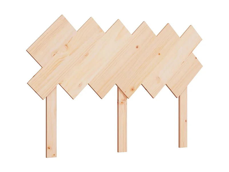 Tête de lit 132x3x81 cm Bois massif de pin POI57967 BonneVie Meuble