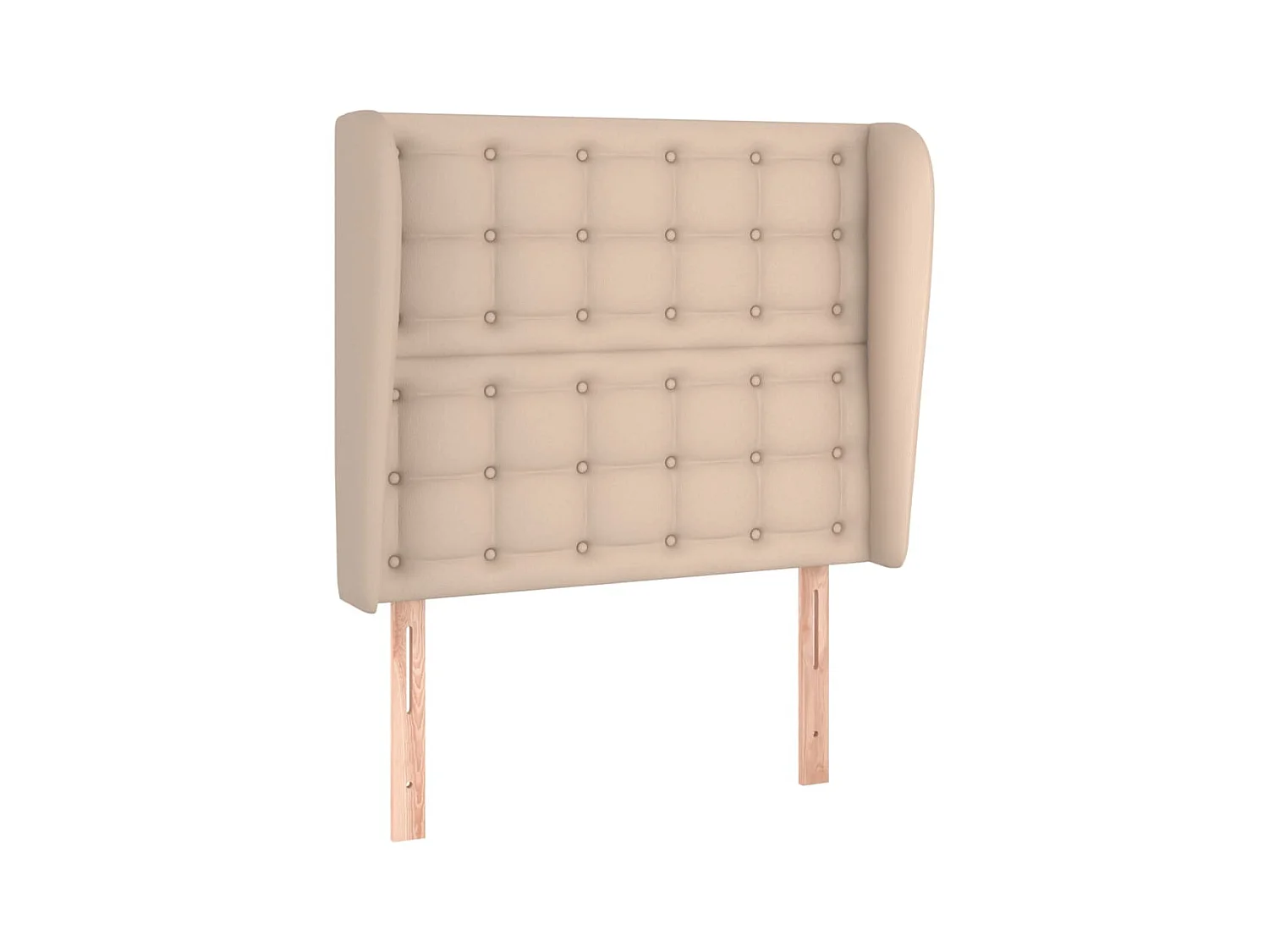 Tête de lit avec oreilles Cappuccino 93x23x118/128cm Similicuir POI17043 BonneVie Meuble