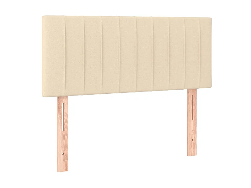 Tête de lit Crème 90x5x78/88 cm Tissu POI93742 BonneVie Meuble