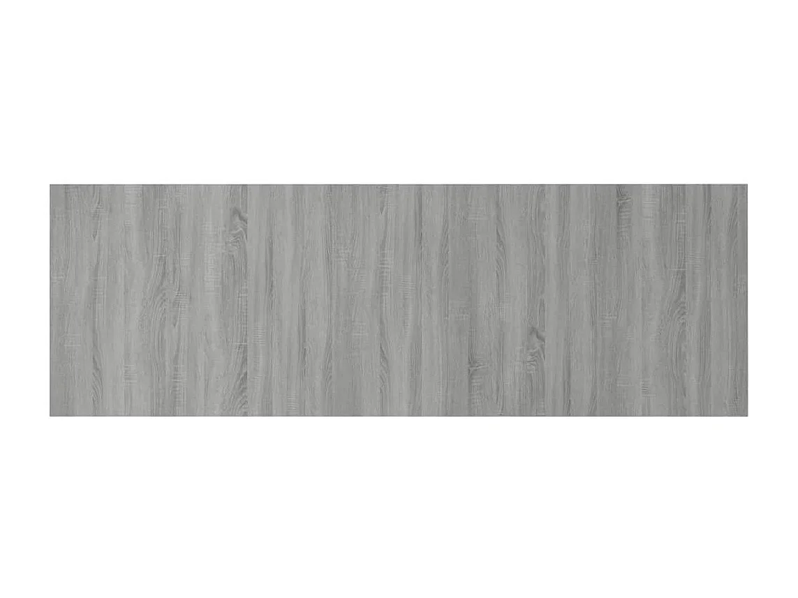 Tête de lit murale Sonoma gris 240x1,5x80 cm Bois d'ingénierie POI51752 BonneVie Meuble