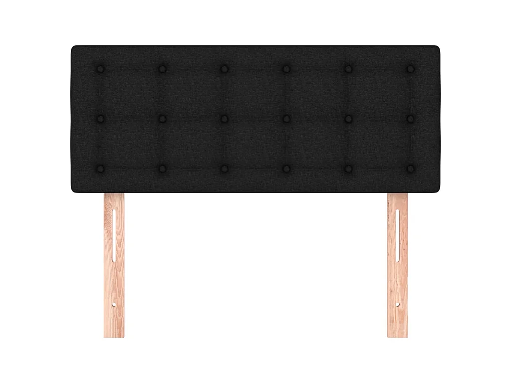 Kopfteil,Bettkopfteil Schwarz 90x5x78/88 cm Stoff -gkd544937