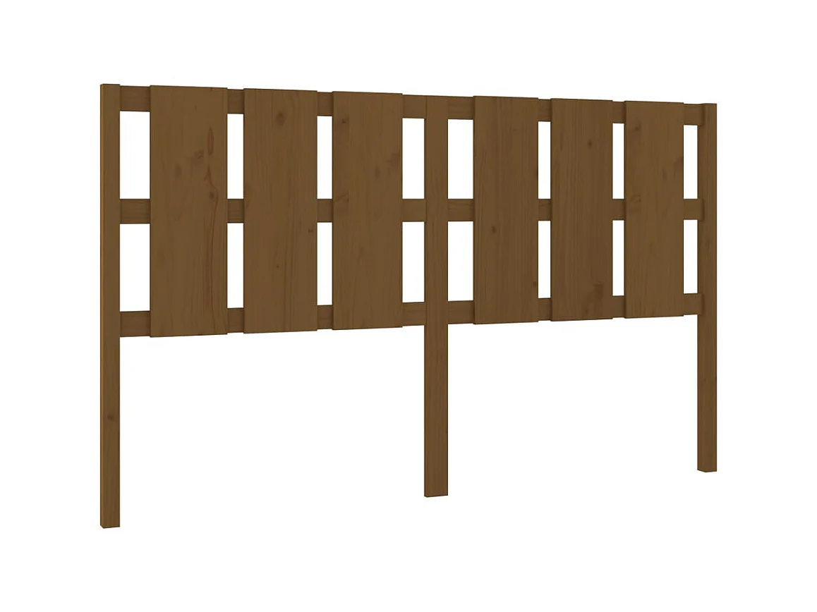 Testiera | Testata del letto per Letto ambra 185,5x4x100 cm Legno Massello di Pino