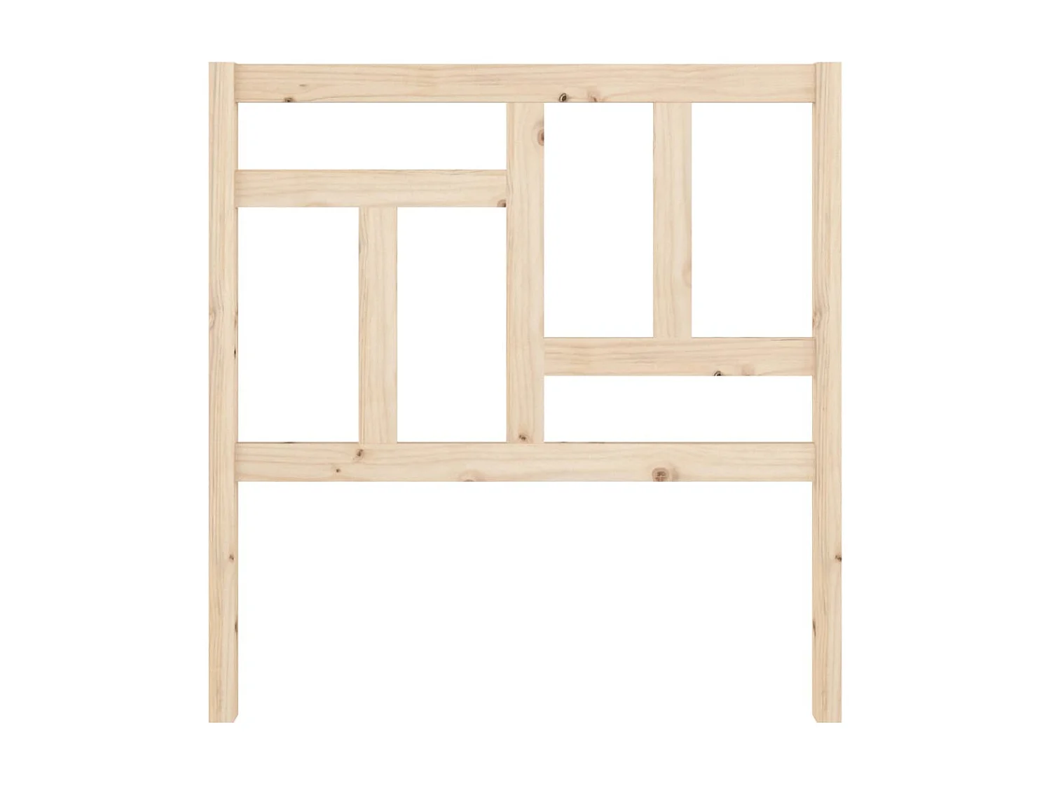 Tête de lit 95,5x4x100 cm Bois massif de pin POI54608 BonneVie Meuble