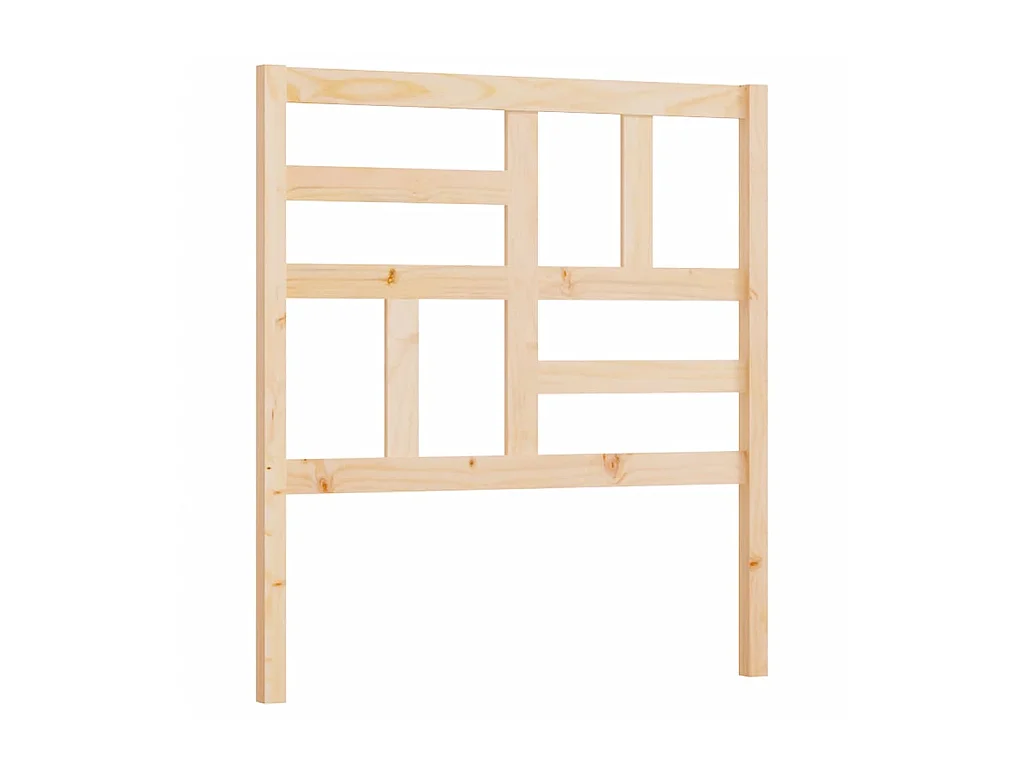 Tête de lit 96x4x104 cm Bois massif de pin POI49025 BonneVie Meuble
