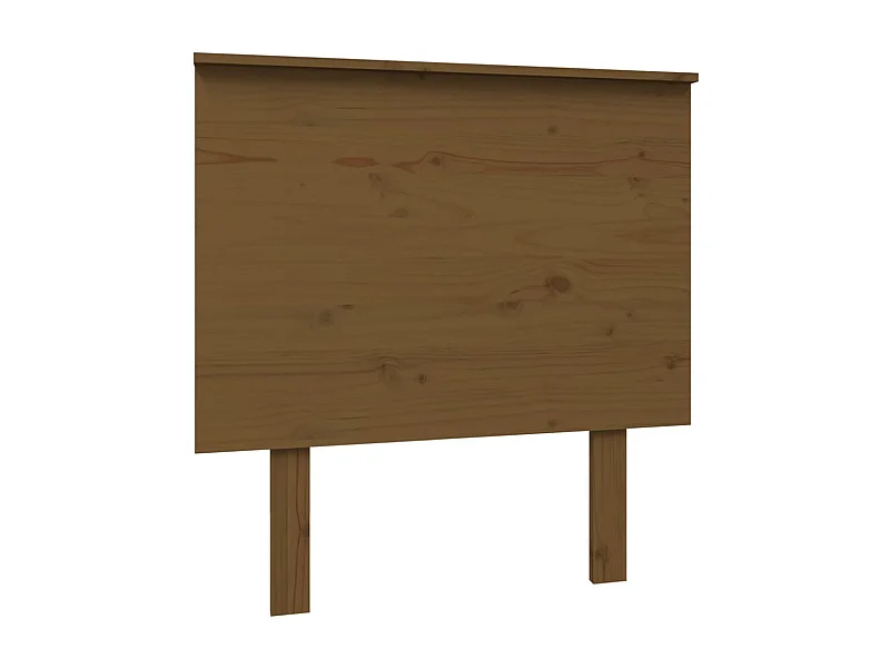 Tête de lit Marron miel 79x6x82,5 cm Bois massif de pin POI69696 BonneVie Meuble