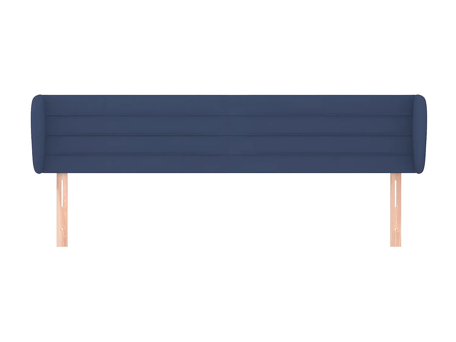 Hoofdbord met randen 183x23x78/88 cm stof blauw NL548692