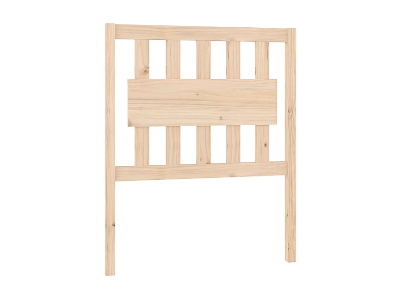 Tête de lit 80,5x4x100 cm Bois massif de pin POI96925 BonneVie Meuble