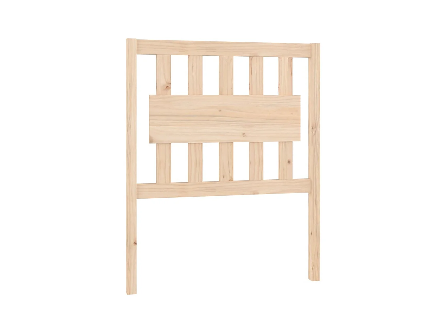 Tête de lit 80,5x4x100 cm Bois massif de pin POI96925 BonneVie Meuble