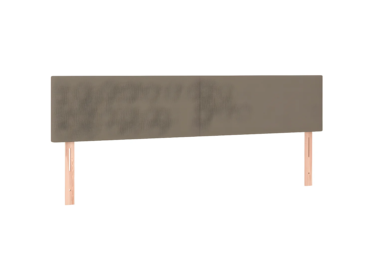 Tête de lit à LED Taupe 160x5x78/88 cm Tissu POI74212 BonneVie Meuble