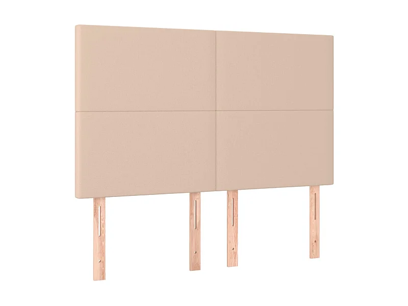 4 Pz Testiere Cappuccino 72x5x78/88 cm in Similpelle CFW248669