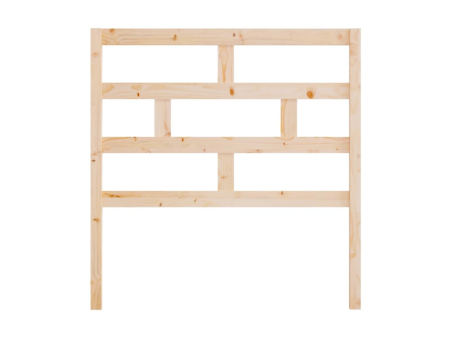 Tête de lit 106x4x100 cm Bois massif de pin POI11636 BonneVie Meuble