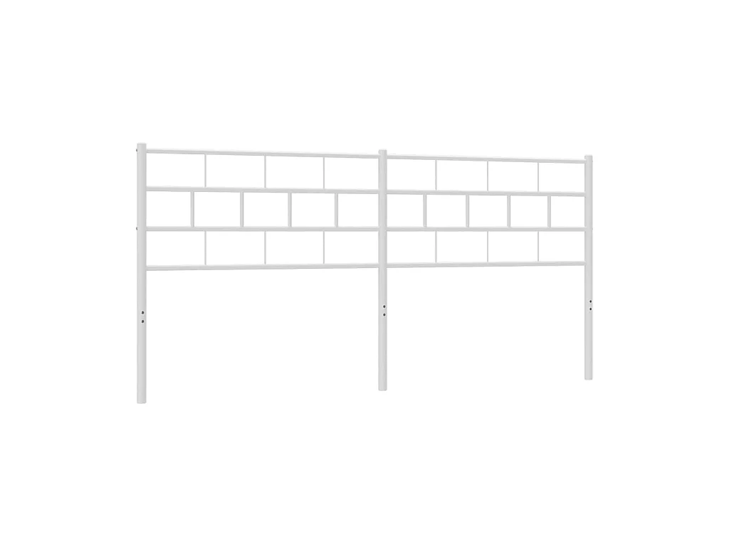 Testiera | Testata del letto in Metallo Bianco 180 cm