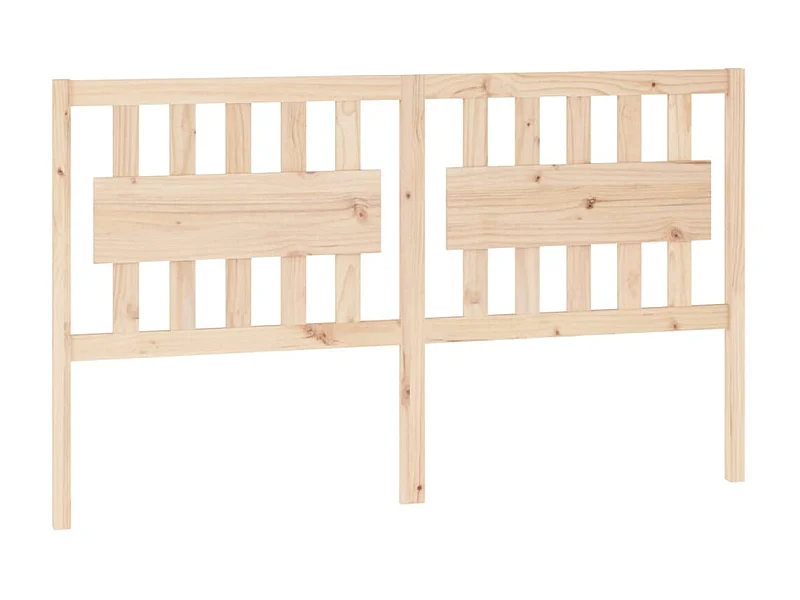 Tête de lit 155,5x4x100 cm Bois massif de pin POI46574 BonneVie Meuble