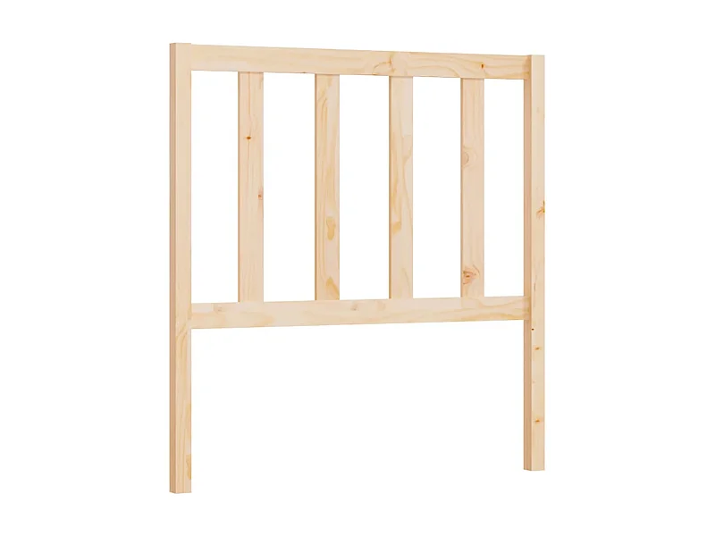 Tête de lit 96x4x100 cm Bois massif de pin POI37849 BonneVie Meuble