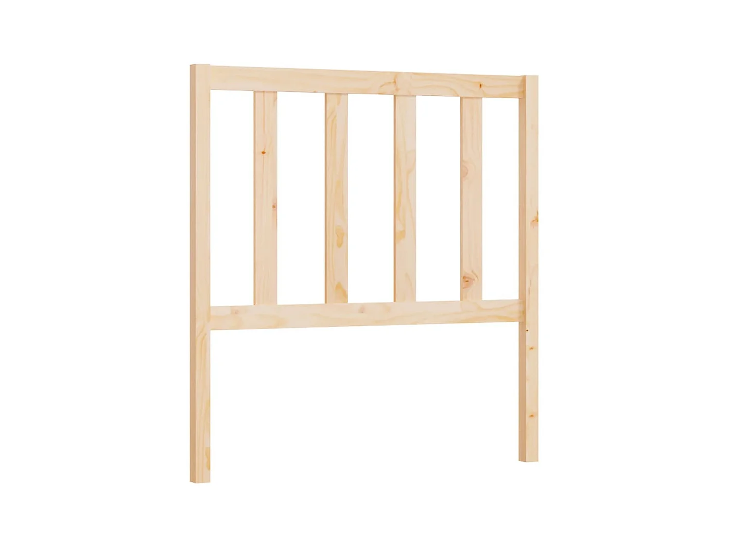 Hoofdbord 96x4x100 cm massief grenenhout NL643557
