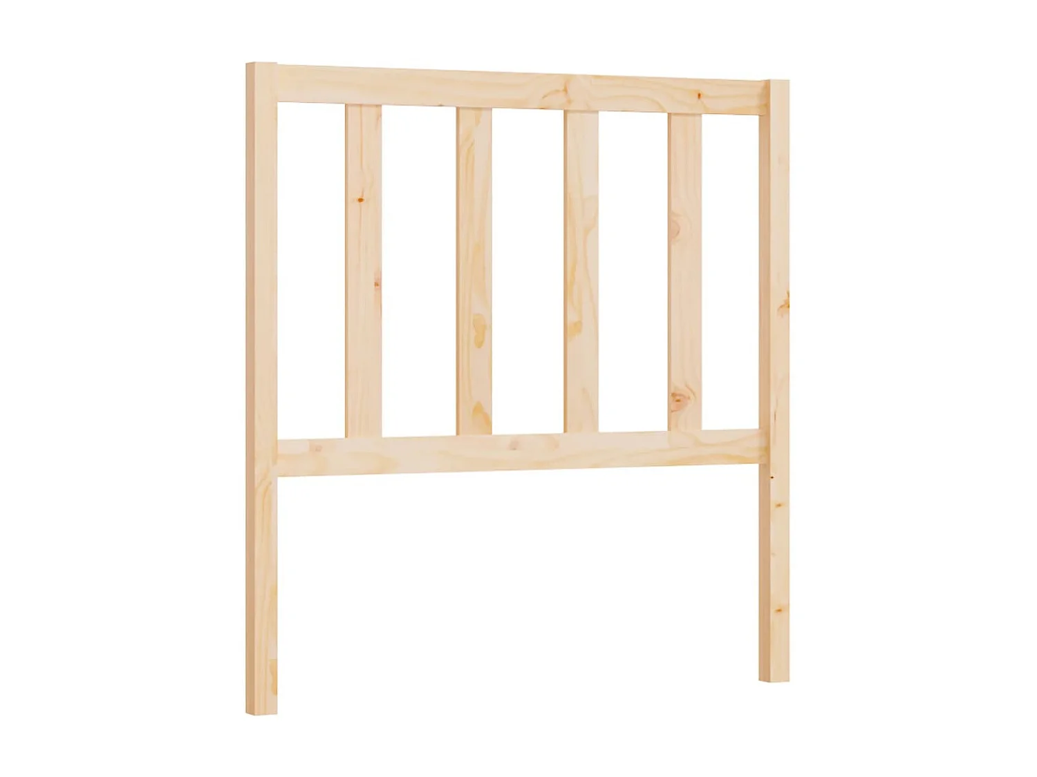 Tête de lit 96x4x100 cm Bois massif de pin POI37849 BonneVie Meuble