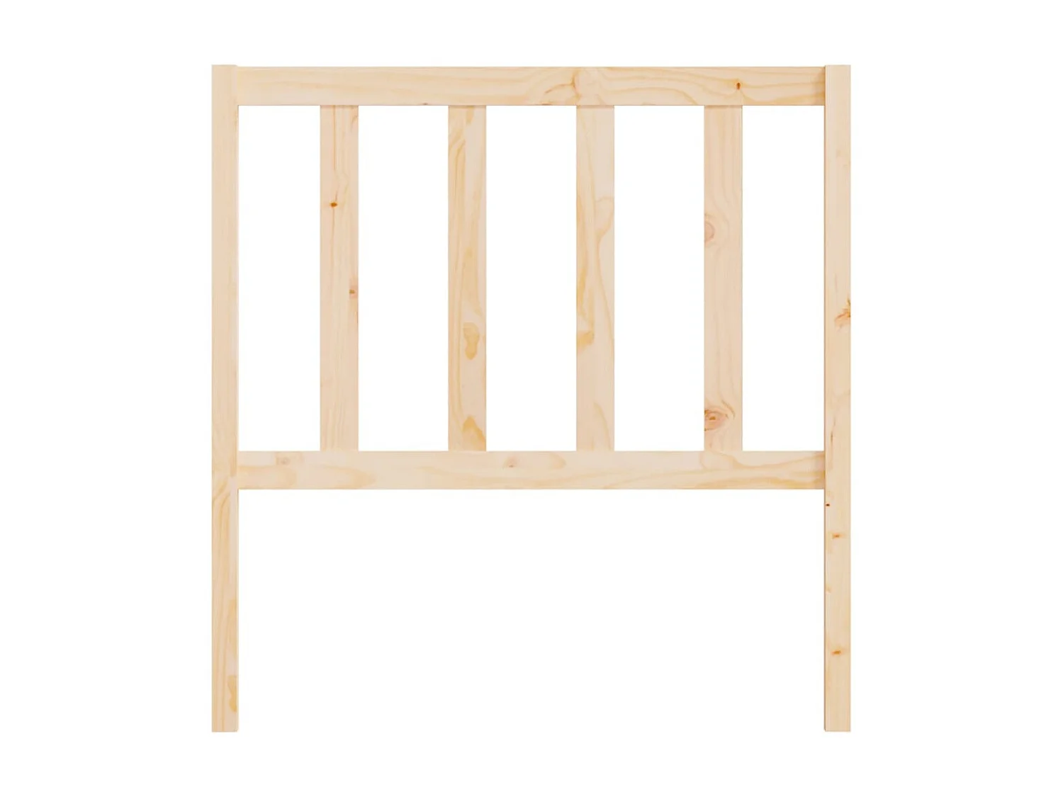 Tête de lit 96x4x100 cm Bois massif de pin POI37849 BonneVie Meuble