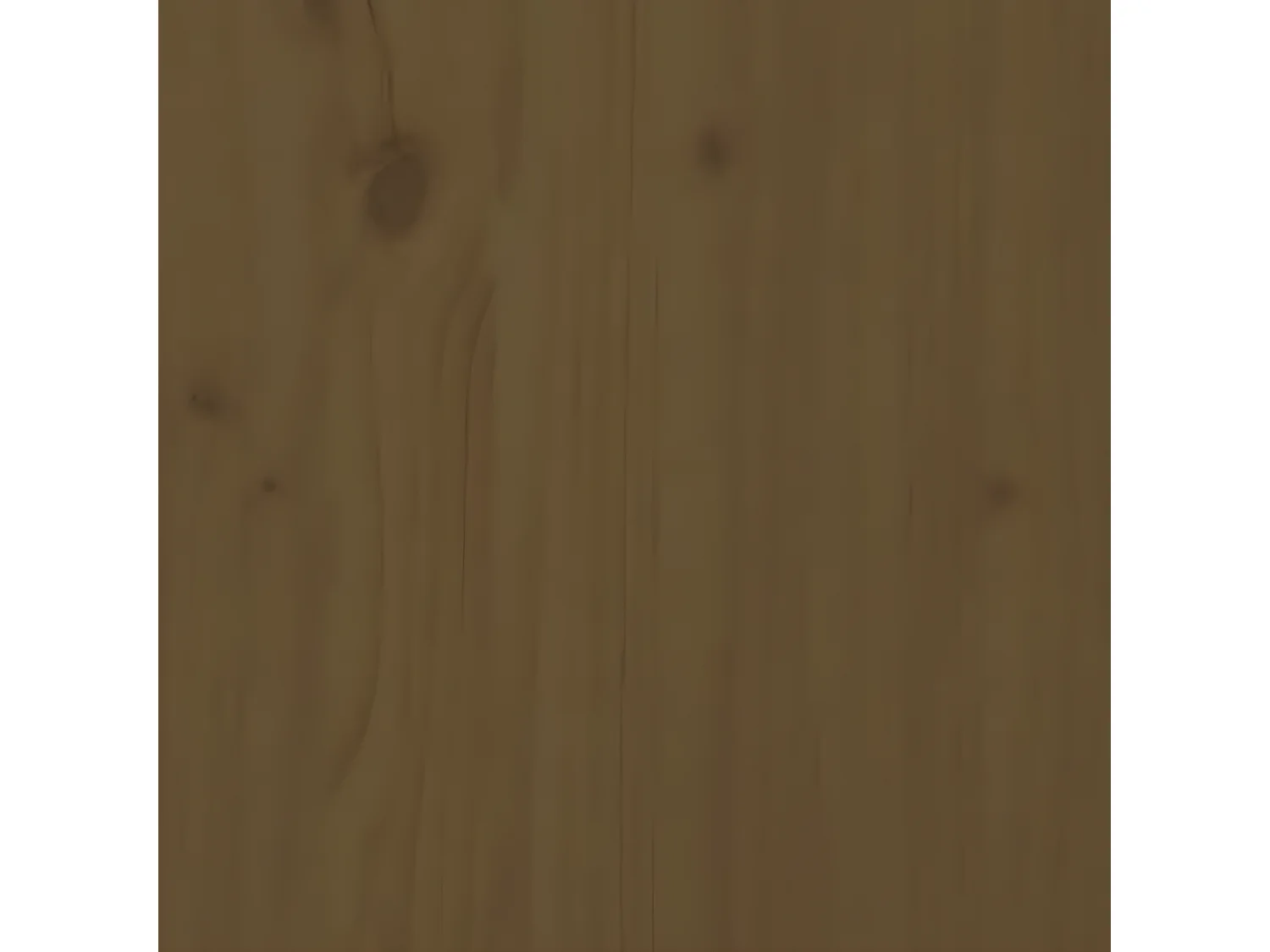 Hoofdbord 96x4x100 cm massief grenenhout honingbruin NL981486