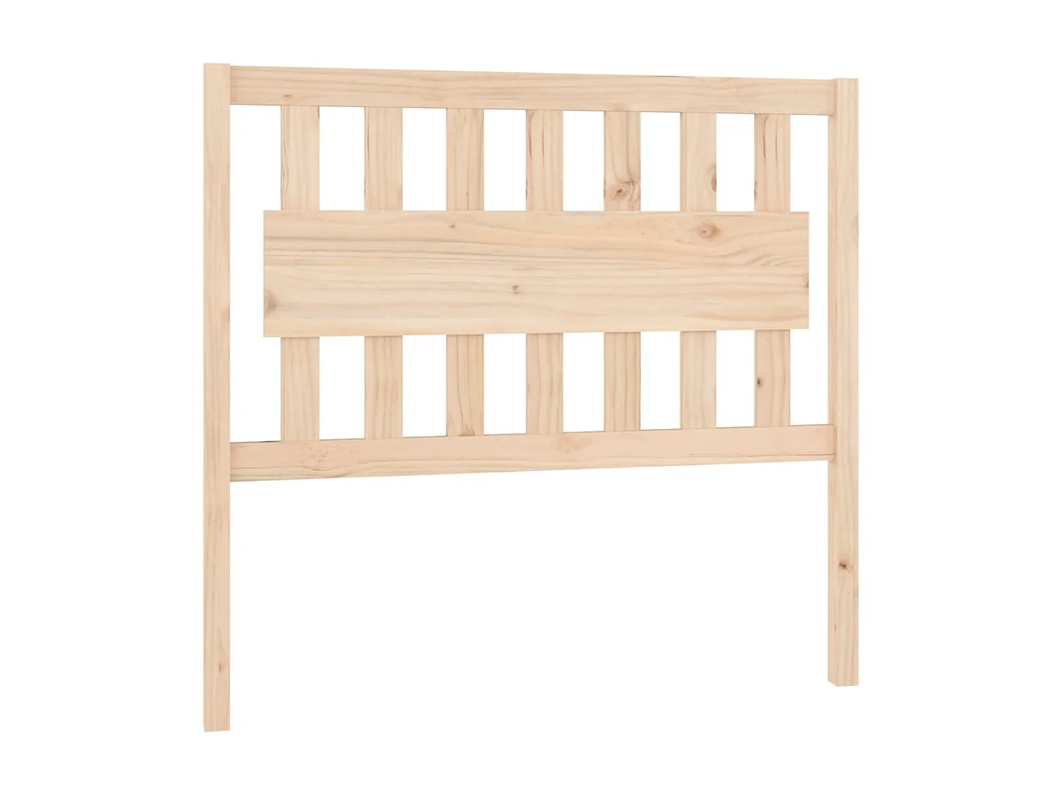 Cabeceira de cama 105,5x4x100 cm madeira de pinho maciça PT948831