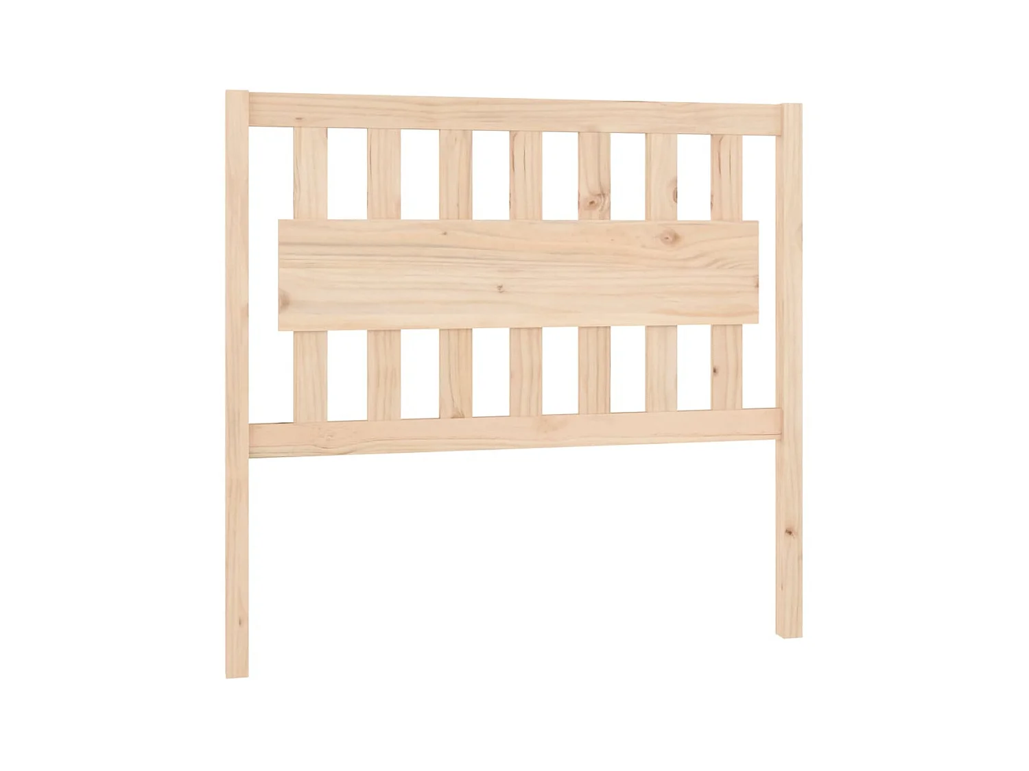 Tête de lit 105,5x4x100 cm Bois massif de pin POI93918 BonneVie Meuble