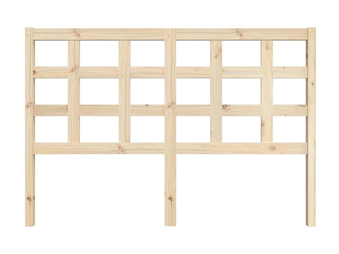 Testiera | Testata del letto per Letto 145,5x4x100 cm Legno Massello di Pino