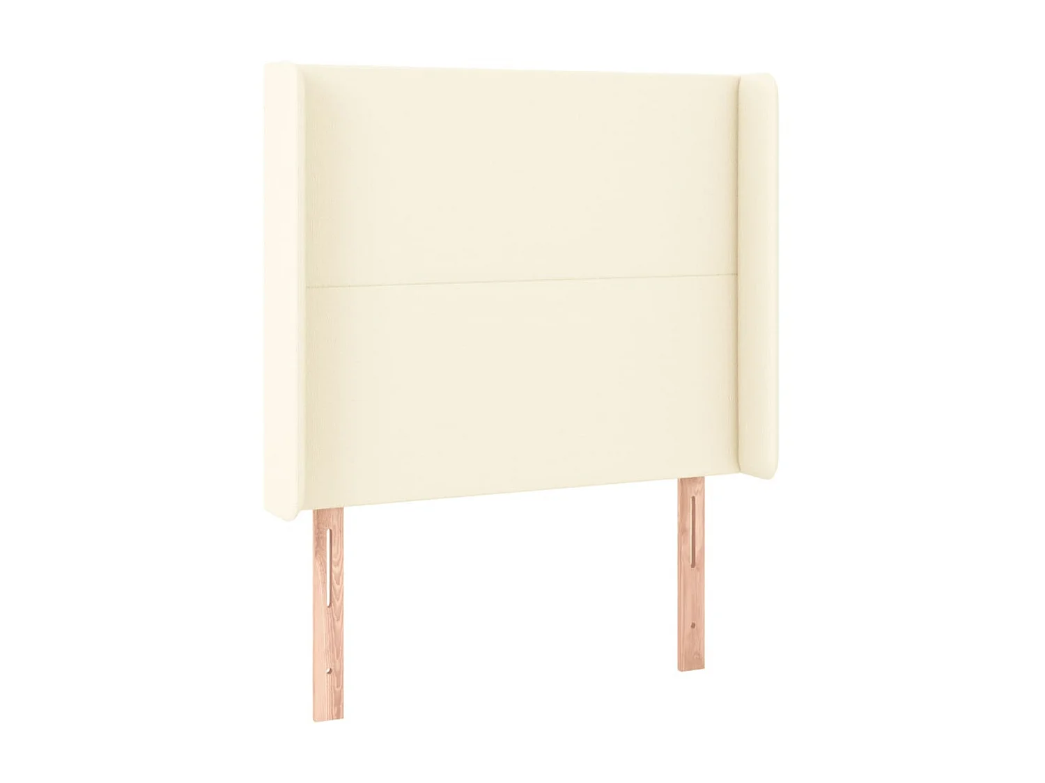 Tête de lit à LED Crème 103x16x118/128 cm Similicuir POI46576 BonneVie Meuble