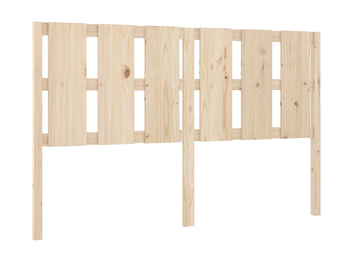 Tête de lit 155,5x4x100 cm Bois massif de pin POI29542 BonneVie Meuble