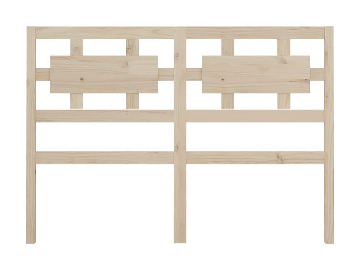 Tête de lit 205,5x4x100 cm Bois massif de pin POI76883 BonneVie Meuble