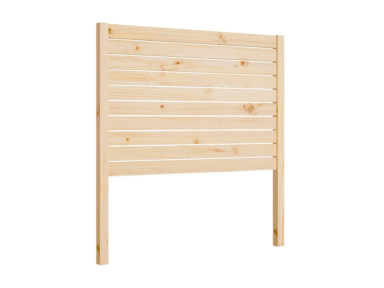 Tête de lit 81x4x100 cm Bois massif de pin POI96122 BonneVie Meuble