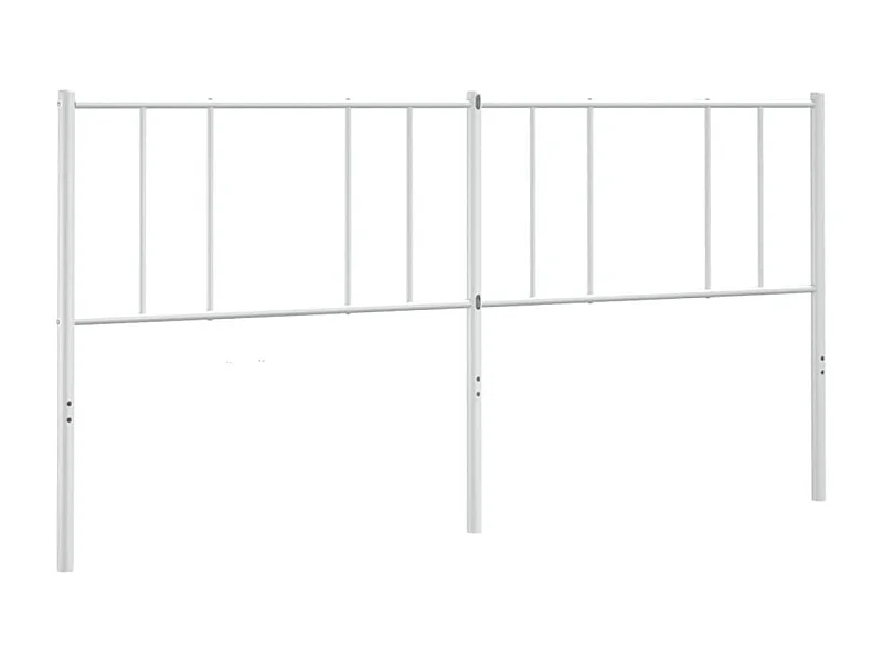 Testiera | Testata del letto in Metallo Bianco 180 cm