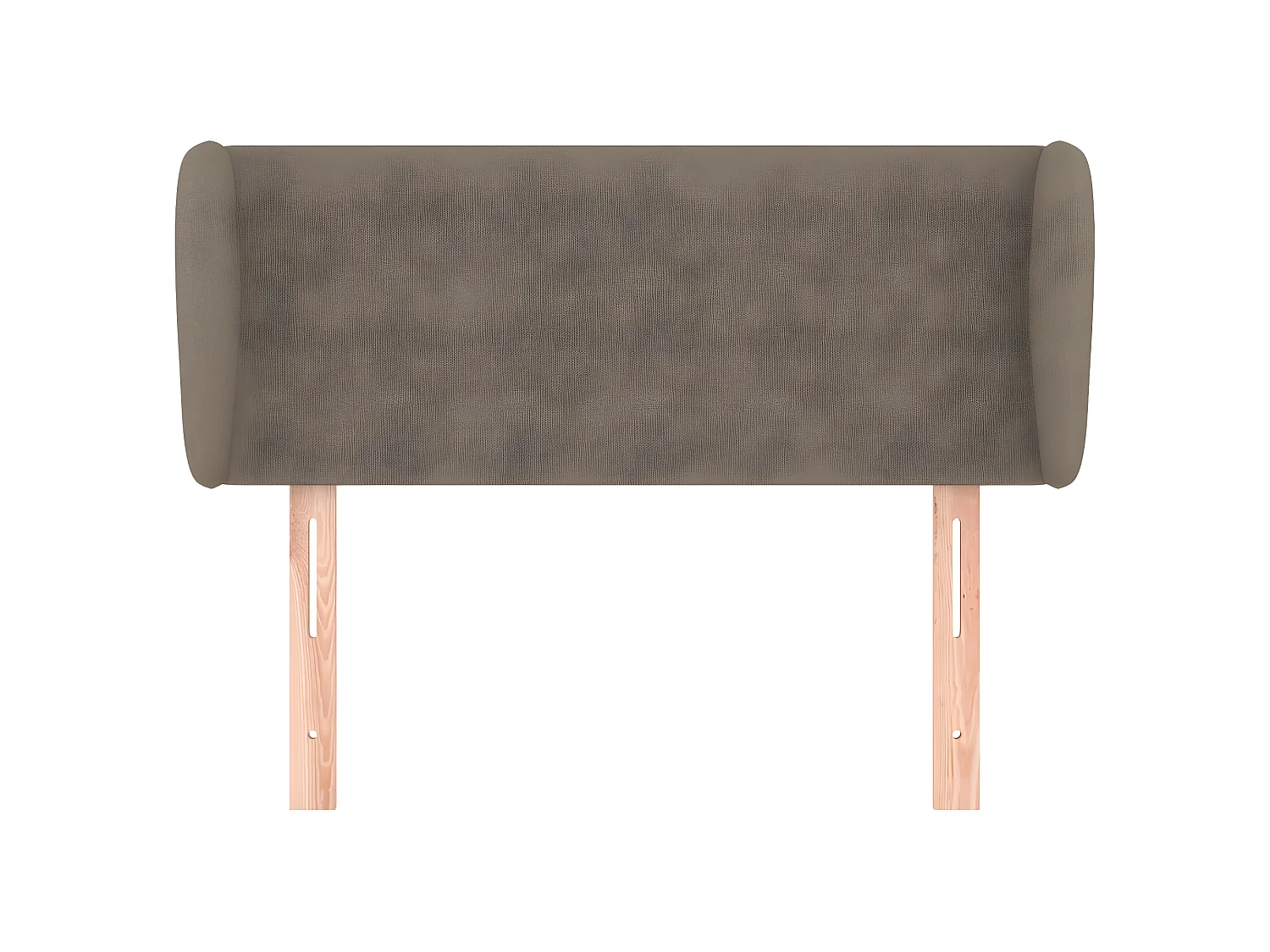 Tête de lit avec oreilles Taupe 93x23x78,88 cm Tissu LWE68653 BonneVie Meuble