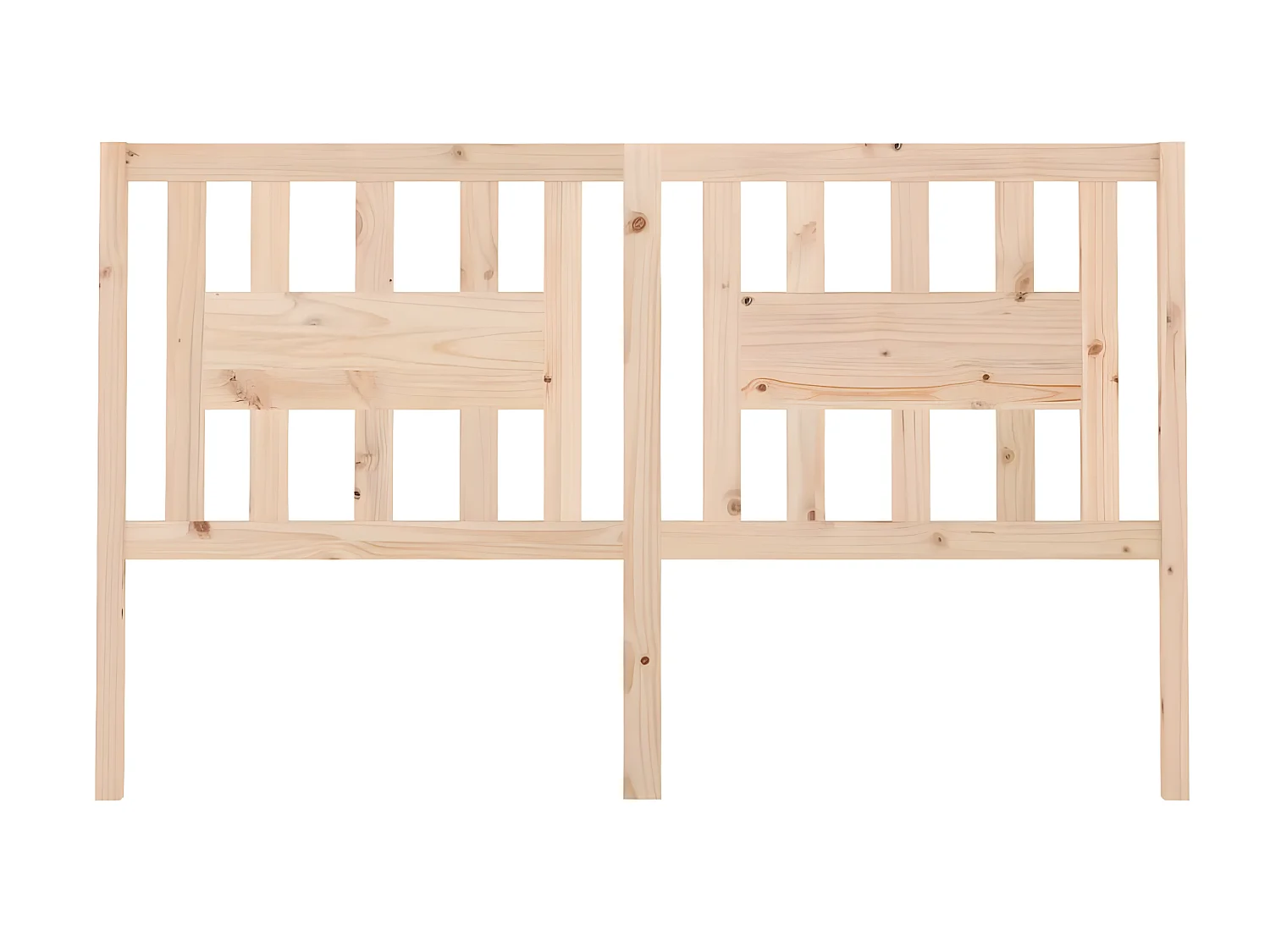 Cabeceira de cama 206x4x100 cm pinho maciço PT397711