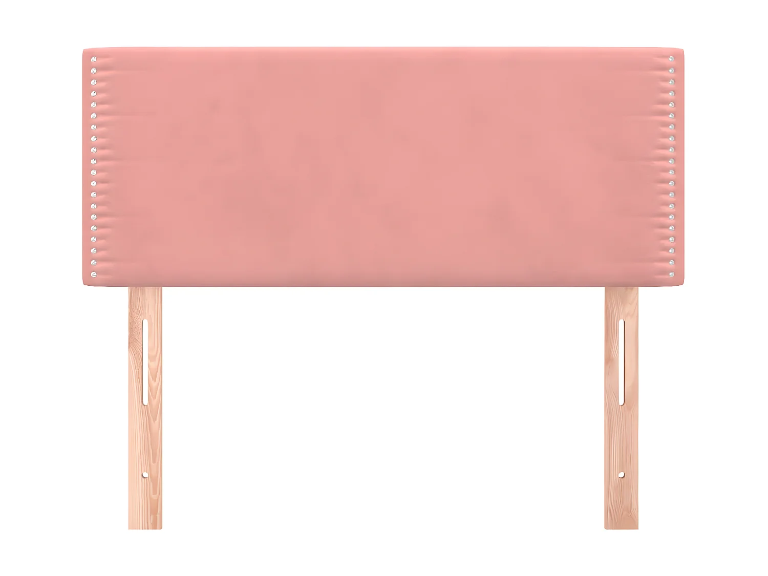 Kopfteil,Bettkopfteil Rosa 80x5x78/88 cm Samt -gkd964146