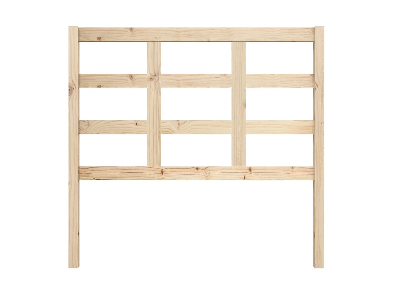 Testiera | Testata del letto per Letto 105,5x4x100 cm Legno Massello di Pino