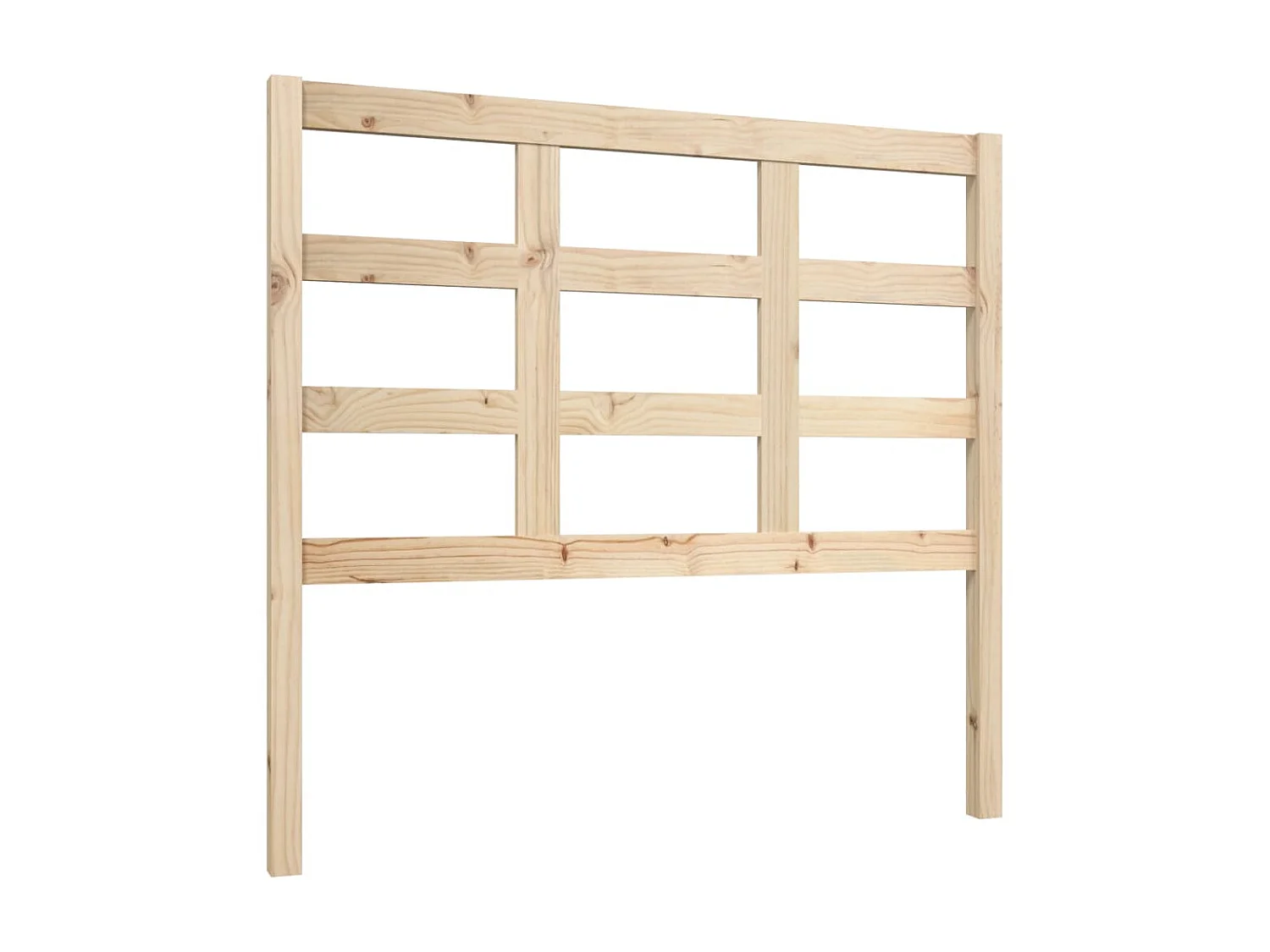 Tête de lit 105,5x4x100 cm Bois massif de pin POI31190 BonneVie Meuble