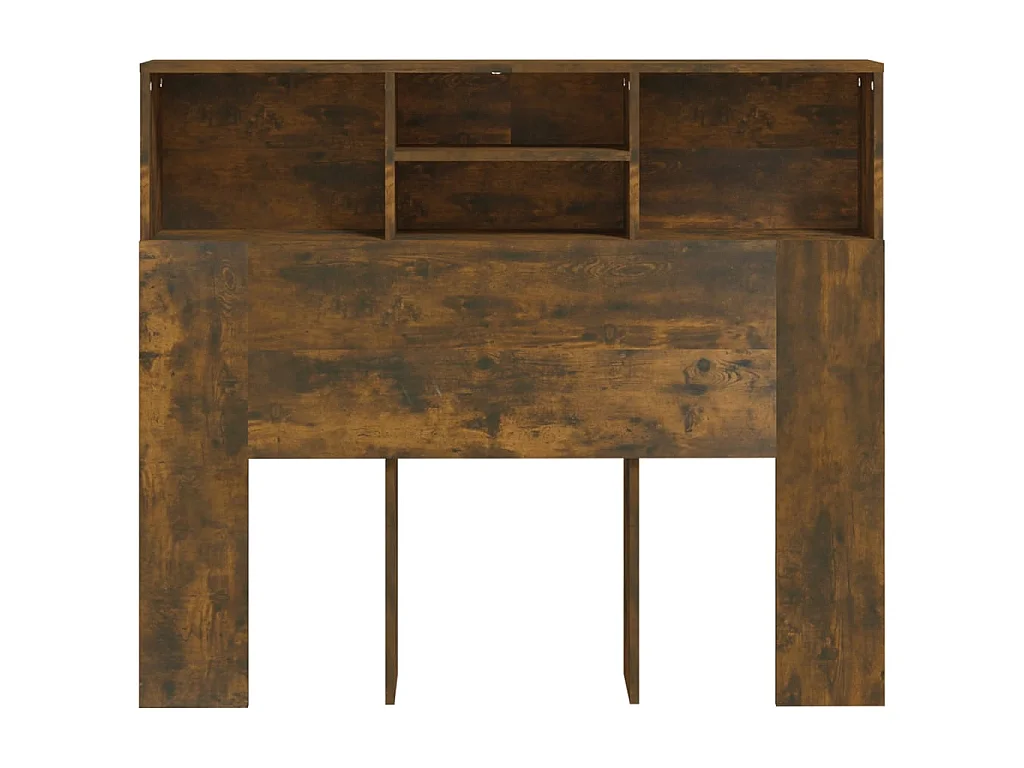 Armário de cabeceira 120x19x103,5 cm cor carvalho fumado PT885101