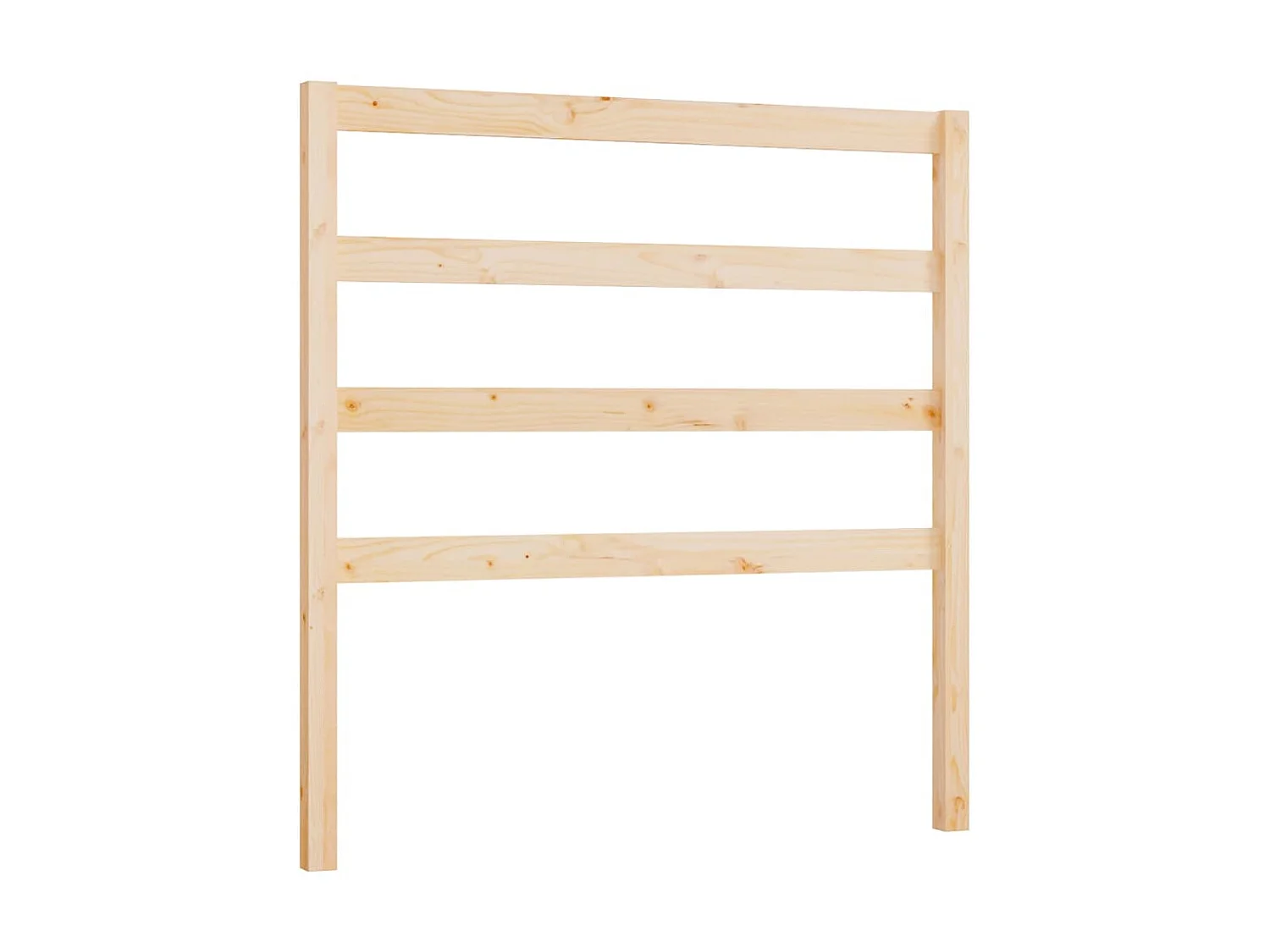 Tête de lit 95x4x100 cm Bois massif de pin POI23349 BonneVie Meuble
