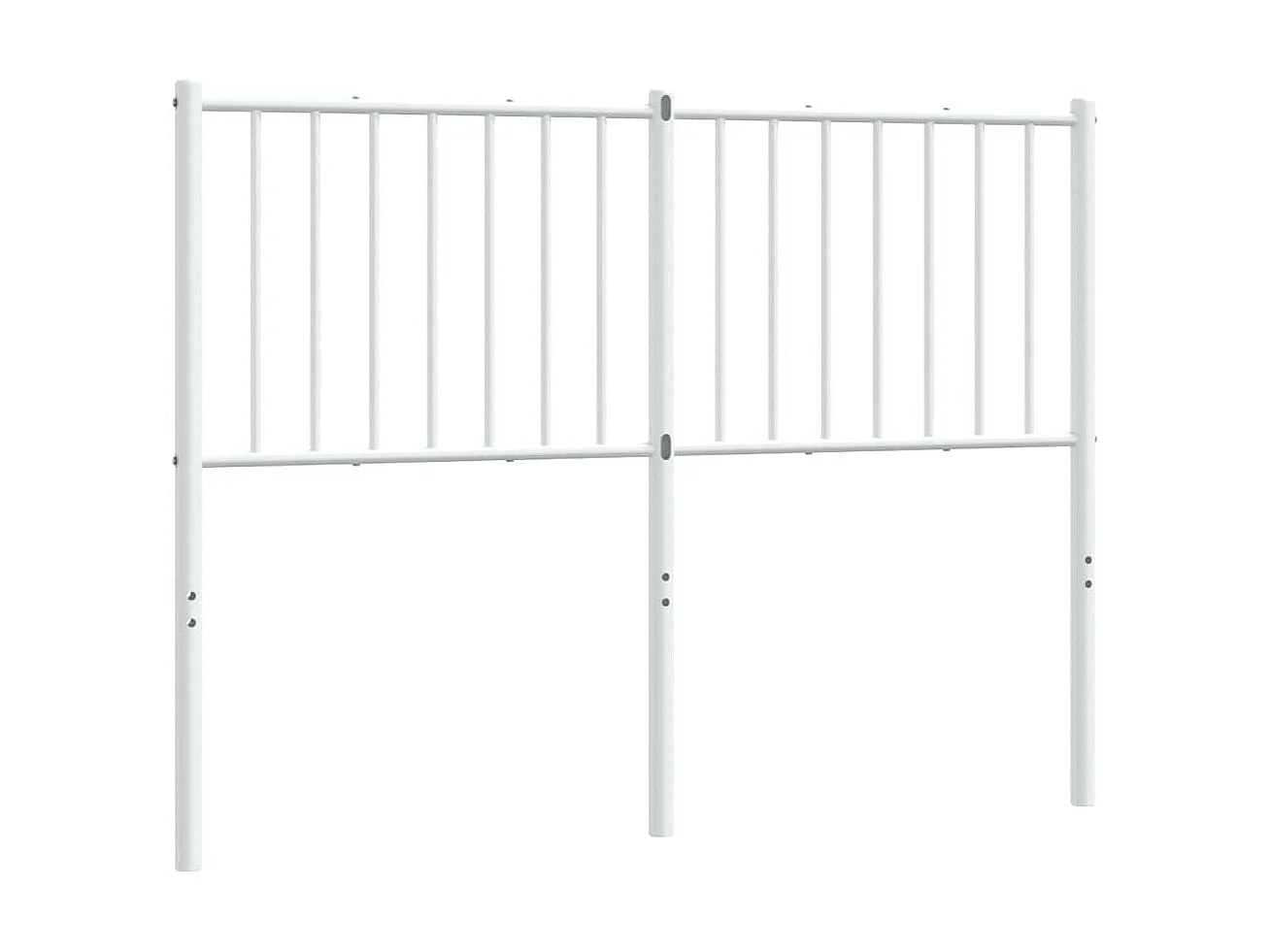 Cabecero de metal blanco 120 cm ES92761