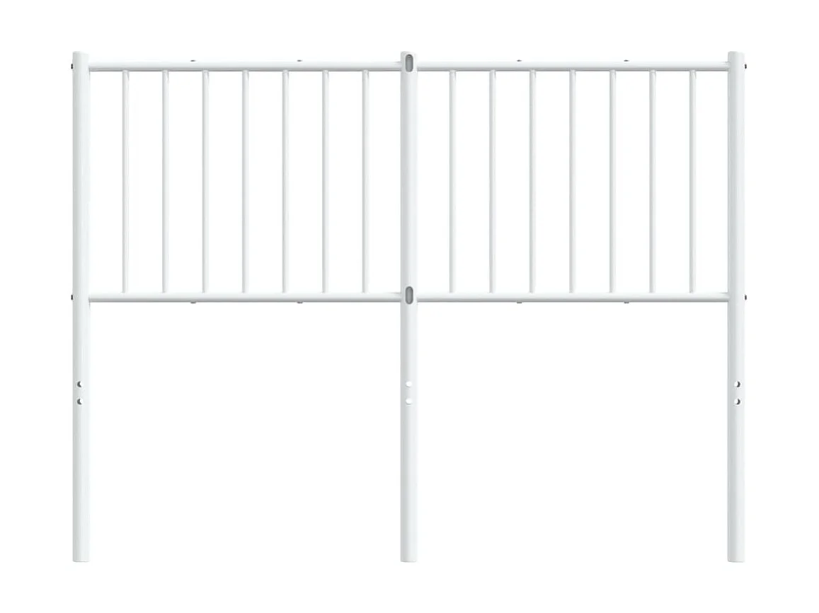 Cabecero de metal blanco 120 cm ES92761