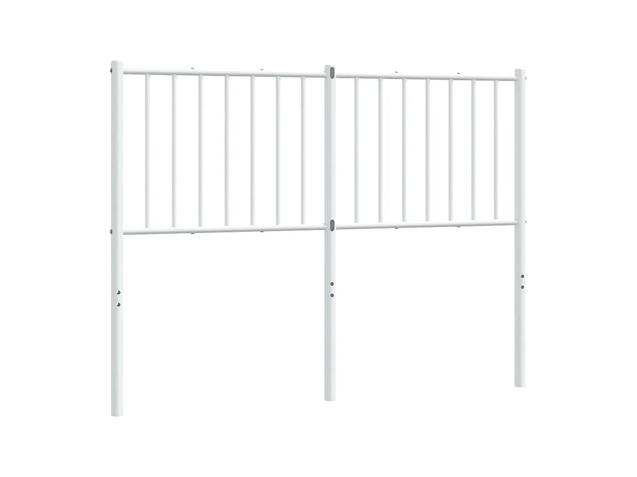 Testiera | Testata del letto in Metallo Bianco 120 cm