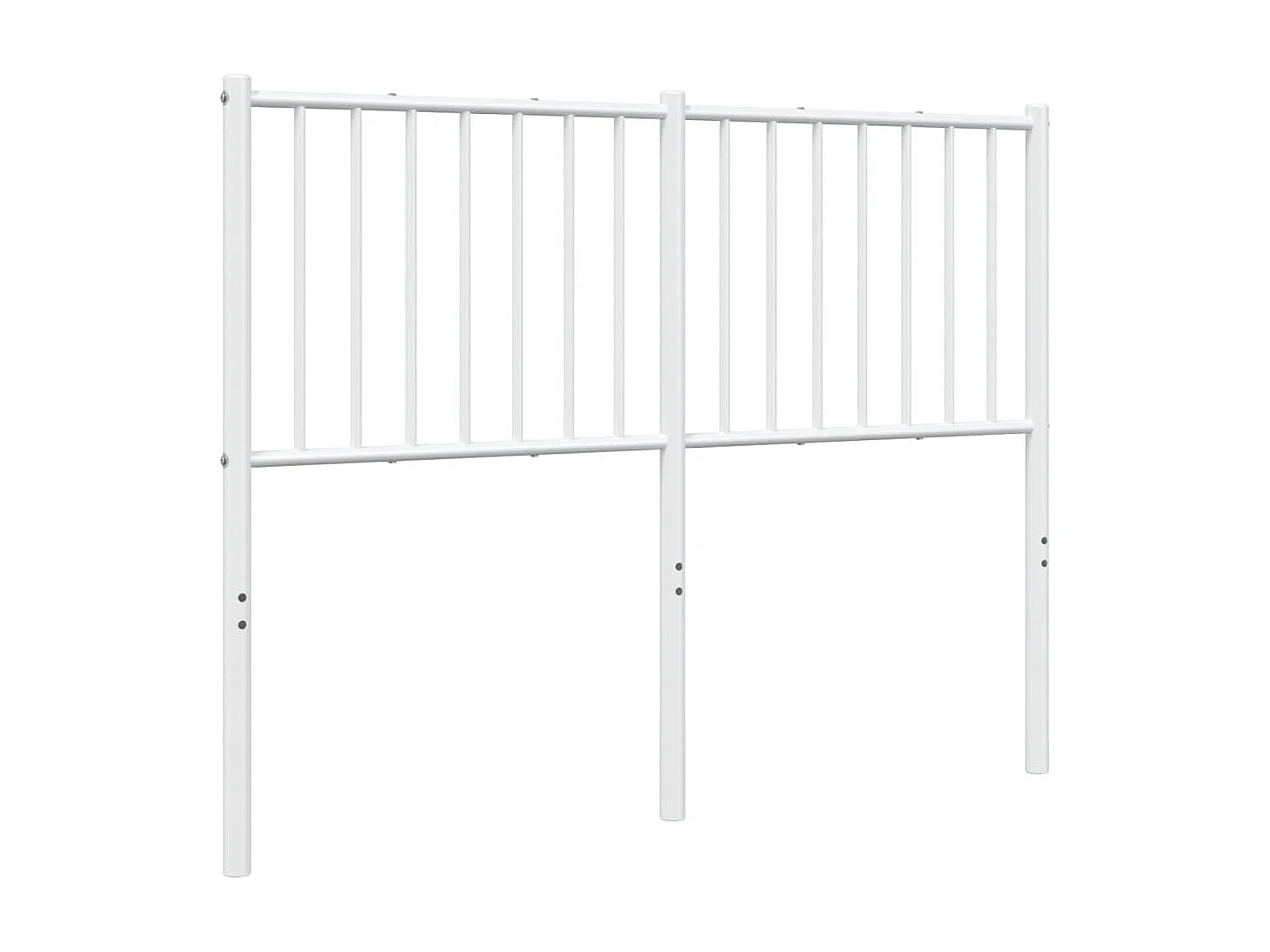 Testiera | Testata del letto in Metallo Bianco 120 cm